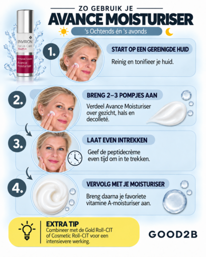 IG Avance Moisturiser peptidecrème Environ