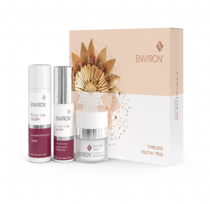 anti aging trio revival masque, alpha toner forte en avance moisturiser van environ